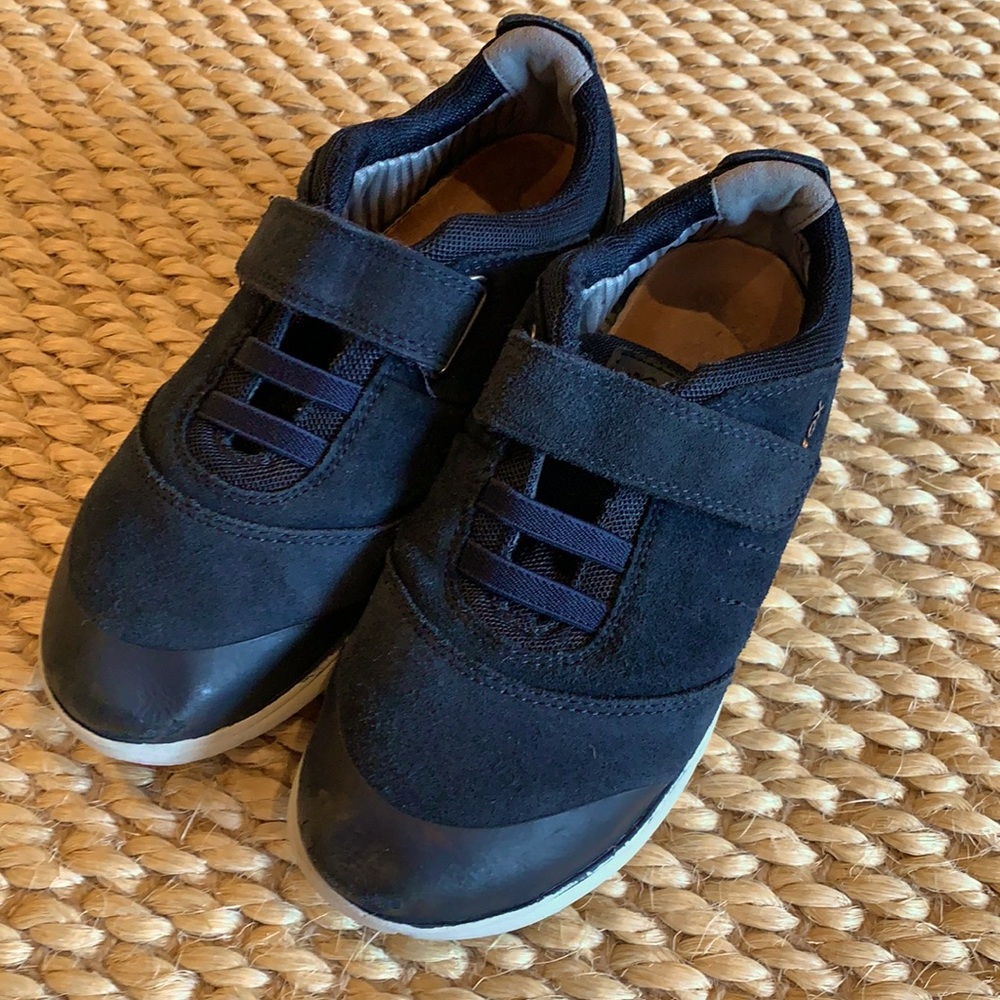 Geox navy suede sneakers size 1